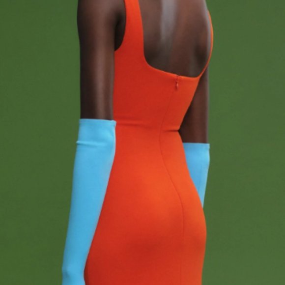 Solace London Ola Maxi Dress in Copper - Picture 3 of 3